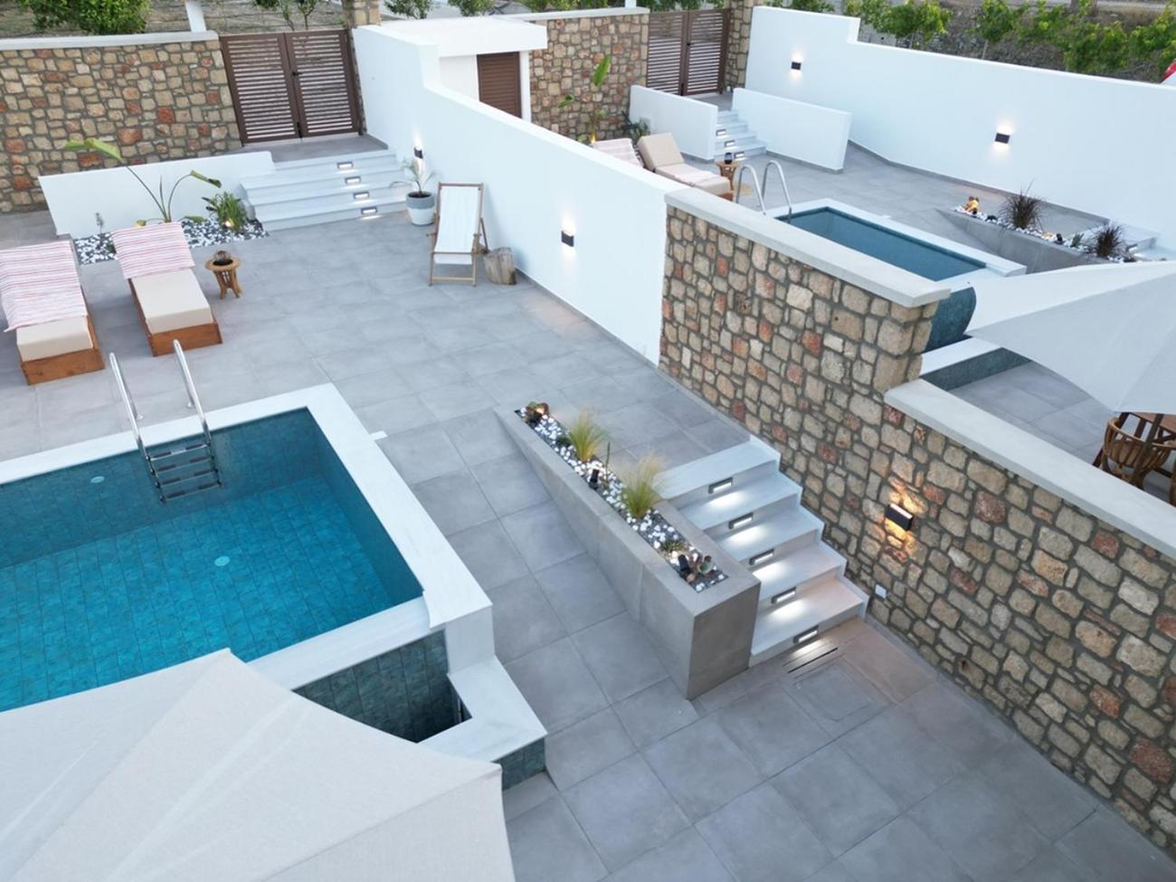 Valantina'S & Mannouel Lardos Luxury Villas Exteriör bild