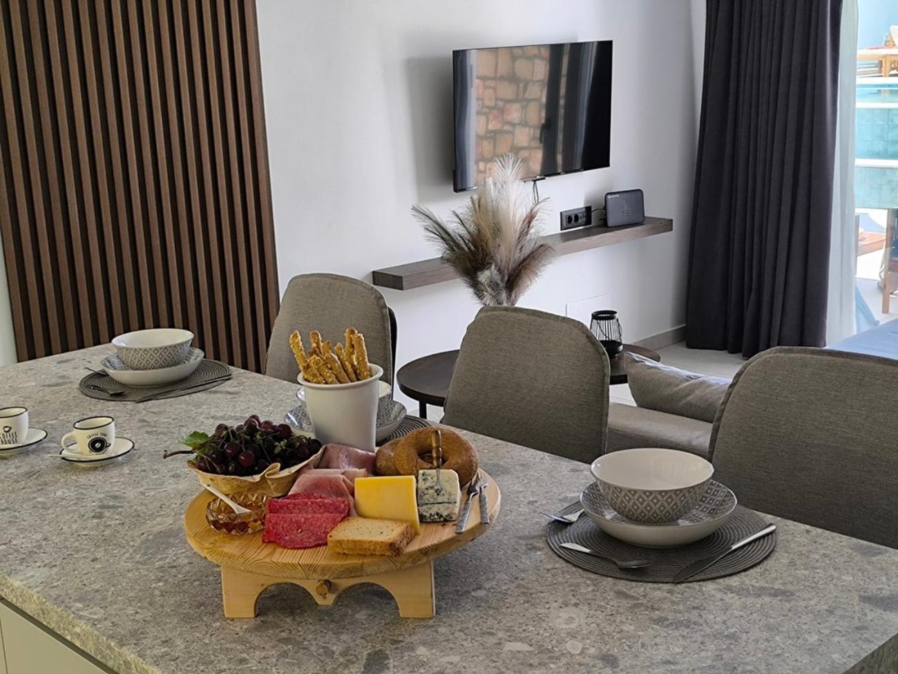 Valantina'S & Mannouel Lardos Luxury Villas Exteriör bild